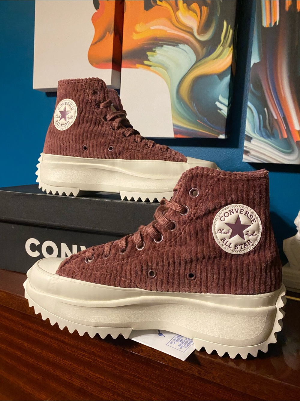 NWT Converse Run Star Hike High Top Sneakers